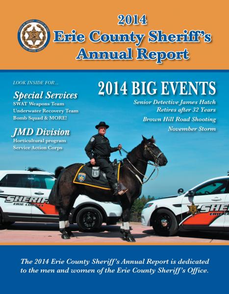 Erie County Sheriffs Office 2014 Annual Report Sheriff